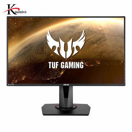 ایسوس 27 اینچ مدل TUF Gaming VG27VH1B ASUS TUF Gaming VG27VH1B 27 inch Full HD FreeSync Gaming Curved Monitor